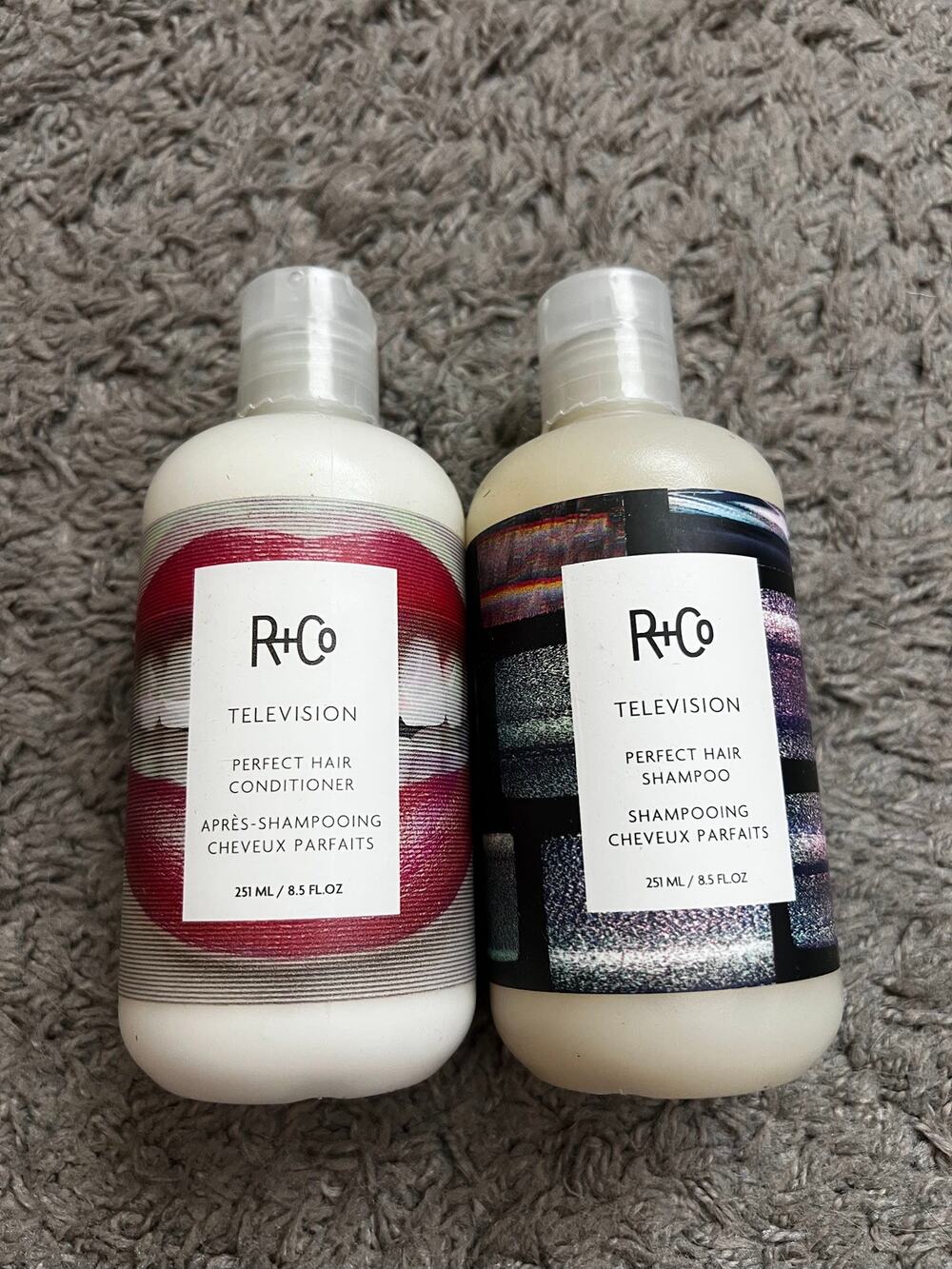 R+Co Television Perfect Hair Shampoo + Conditioner Set 8.5 oz